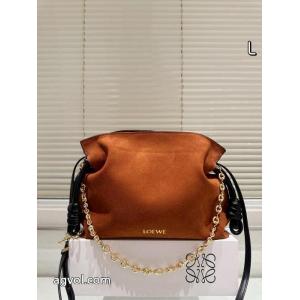 Loeweミニやわらかナッパ羊革Flamenco Purse福袋