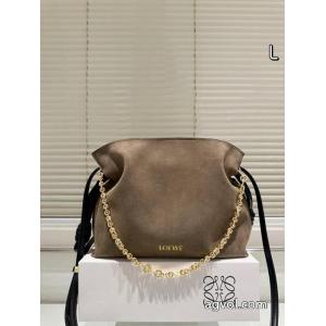 Loeweミニやわらかナッパ羊革Flamenco Purse福袋