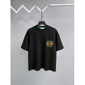 LOEWEブランド 偽物半袖Tシャツ今年の秋冬先行販売新作早い者勝ち