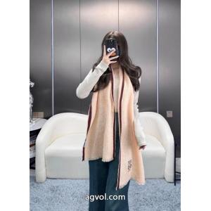 LOEWE手編み柄ラムチュールマフラーカップルマフラー
