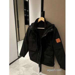 ギフト最適期間限定秋冬2026年の最新アイテムLOEWEコピー ブランド 販売ジャケットコート