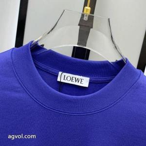 LOEWE25ss秋の新作トレードオーダーラウンドネック長袖タイツ長袖Tシャツ