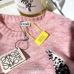 秋冬季人気定番 プリント 通年セーターブランド スーパー コピーLOEWE