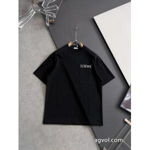 秋冬新作登場 高品質  ハイグレード偽物 通販Tシャツロエベ