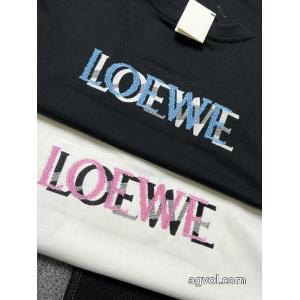 最新2026 海外セレブ定番愛用  日本完売半袖Tシャツブランド コピー  LOEWE