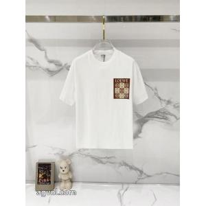 LOEWE魅力的な 韓国高級服 さわやかな印象Tシャツコピー 商品 通販