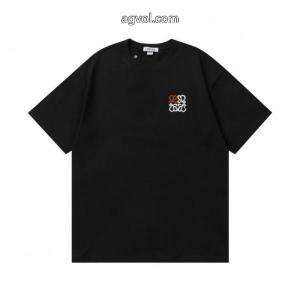 憧れの 海外セレブ定番愛用  完売必至半袖TシャツLOEWE偽 ブランド 通販