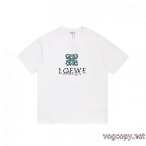 希少価値大 最新 話題沸騰中 上品保証ブランド 偽物Tシャツロエベ