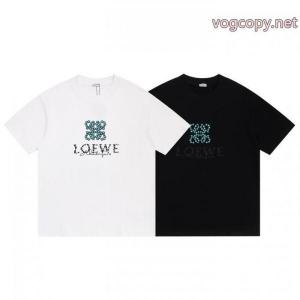 希少価値大 最新 話題沸騰中 上品保証ブランド 偽物Tシャツロエベ