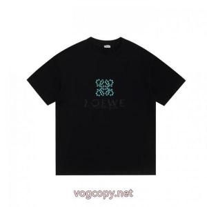 希少価値大 最新 話題沸騰中 上品保証ブランド 偽物Tシャツロエベ