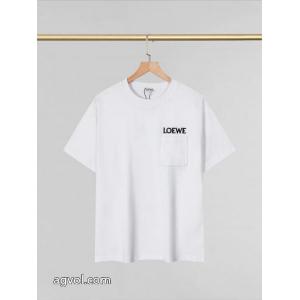 LOEWE激安 通販 ブランド半袖Tシャツ秋冬 完売間近超人気 素敵なデザイン