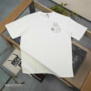 激安 通販 ブランドLOEWEHOT品質保証 定番の魅力 プレゼントにもピッタリ半袖Tシャツ