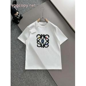 激安 通販 ブランド半袖Tシャツ26ss 異素材 人気確定  定番人気のモデルロエベ