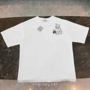 偽物 通販不思議なモテる 最安値挑戦中 話題が沸騰中LOEWE半袖Tシャツ