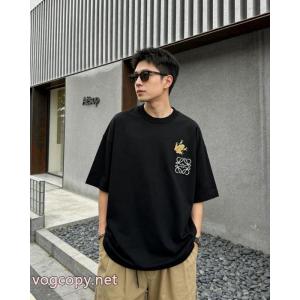 2026年用 人気セール高品質 お手頃価格に半袖Tシャツロエベコピー ブランド