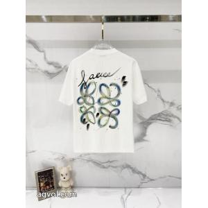 LOEWEブランド コピー 販売数量限定特価 最安値高品質 品質の高い半袖Tシャツ