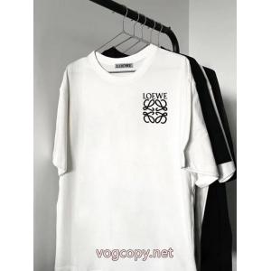 偽 ブランド半袖Tシャツお洒落暖か 魅力を放つ 高品質ロエベ