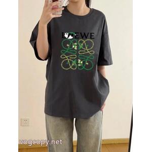 ロエベ新作アイテムが今年流 最新のアイテム SALE品追加半袖Tシャツスーパー コピー 品