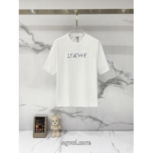 LOEWEブランド コピー 品半袖Tシャツ早期完売 大人気アイテム 夏大人気のアイテム
