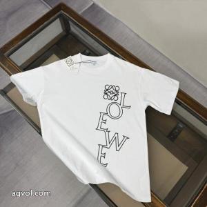 ブランド コピー ショップ半袖Tシャツヘルシー 抜け感重視 収納力抜群 最高品質かつ最安値LOEWE