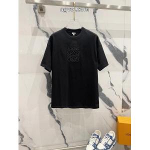期間限定激安 パーフェクト 夏の買い必須！LOEWE半袖Tシャツブランド コピー 専門