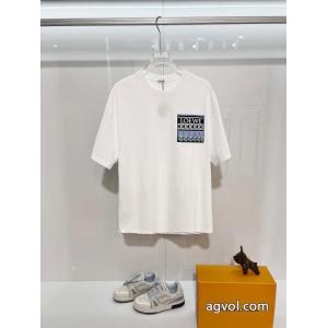 限定デザイン 安定した質感 限定セール品質保証半袖Tシャツロエベ激安 通販 専門