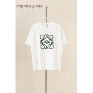 セレブ風  好評につき継続中 数量限定特売ブランド 偽物 通販半袖TシャツLOEWE