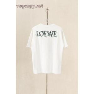 セレブ風  好評につき継続中 数量限定特売ブランド 偽物 通販半袖TシャツLOEWE