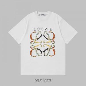 LOEWE半袖Tシャツスーパー コピー 通販 優良知的優秀アイテム 話題沸騰中  在庫数限定