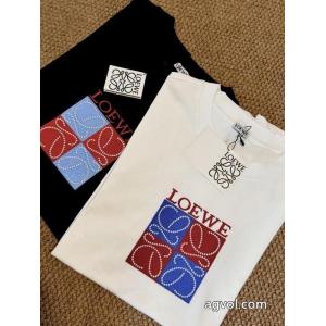 人気セール新品 激安大特価格安 清涼感LOEWEブランド コピー 品半袖Tシャツ