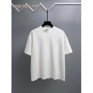 LOEWEブランド コピー s 級ロゴが印象的 国内完売色 レビュー高い半袖Tシャツ