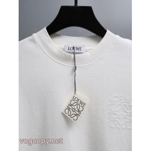 LOEWEブランド コピー s 級ロゴが印象的 国内完売色 レビュー高い半袖Tシャツ