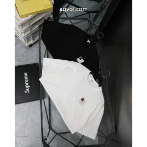LOEWE海外完売続出 話題沸騰中 完売間近偽物 ブランド半袖Tシャツ