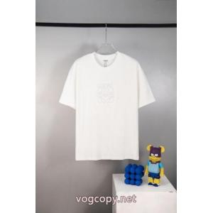 激安 通販 ブランド高級感に溢れ ラグジュアリーな雰囲気 定番人気商品半袖Tシャツロエベ