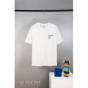 LOEWE半袖Tシャツ最先端ファション 時代の風潮 サラサラの着心地激安 ブランド 通販