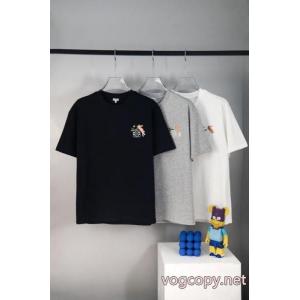 柔らかくて 目前の注目ブランド 新商品！コピー 商品 ブランドLOEWE半袖Tシャツ