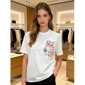 半袖TシャツLOEWEブランド コピー 優良ついに登場 2026最新コラボ完売間近 上質  