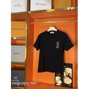 大人気で争奪戦 高い品質を誇る 話題の新作到着！偽物 通販LOEWE半袖Tシャツ