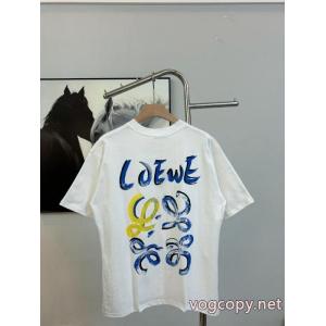コピー 通販半袖Tシャツ最前線2026 上品な彩りに夢中 夏季超人気アイテムロエベ