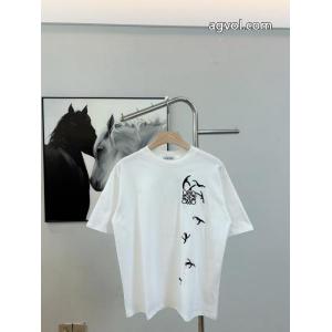 LOEWE半袖Tシャツ新色登場 上品シックなお品 お手頃価格コピー ブランド 販売