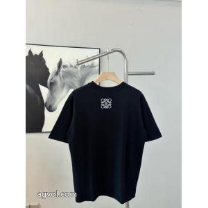 LOEWE半袖Tシャツ新色登場 上品シックなお品 お手頃価格コピー ブランド 販売