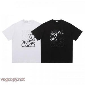 海外セレブ定番愛用  素敵な商品 穿き心地も快適偽物 ブランド 激安LOEWE半袖Tシャツ