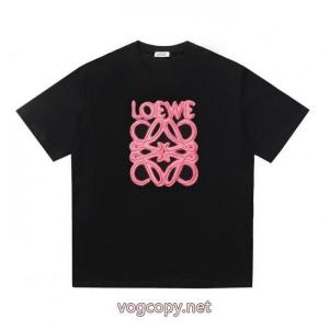 LOEWE気軽に着れる 品質保証豊富な 着心地抜群半袖Tシャツコピー 品 販売