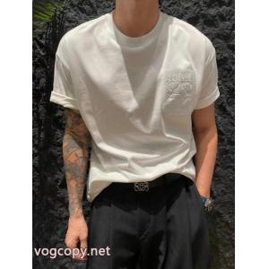 緊急大幅値下げ！ トップセラー賞受賞 完売間近LOEWE半袖Tシャツブランド 品 激安 通販