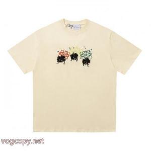流行の注目ブランド 期限限定 今季新作LOEWEコピー 通販半袖Tシャツ