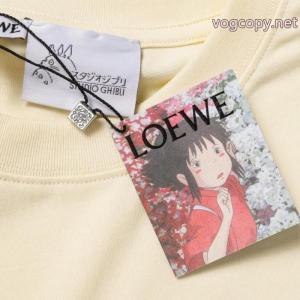 流行の注目ブランド 期限限定 今季新作LOEWEコピー 通販半袖Tシャツ