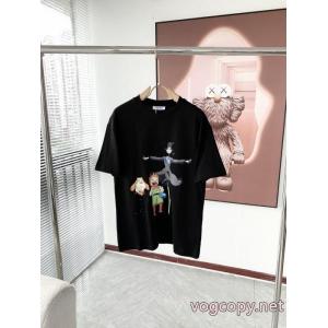 清潔感溢れる 限定的新作入荷 今年トレンド半袖Tシャツブランド フェイクLOEWE