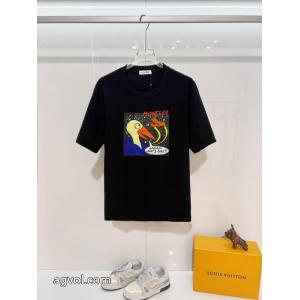 話題沸騰中  上質な材料 印象になってロエベ半袖Tシャツブランド 偽物 激安