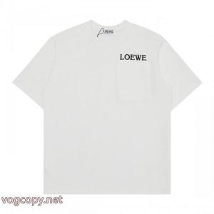 LOEWE高級感ある大人の 着心地良さ 相性抜群のコンビブランド コピー半袖Tシャツ