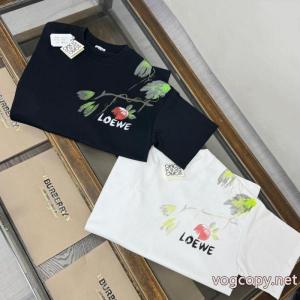 コピー 商品 通販数量限定版人気アイテム 話題沸騰中  有名人同じアイテム半袖Tシャツロエベ
